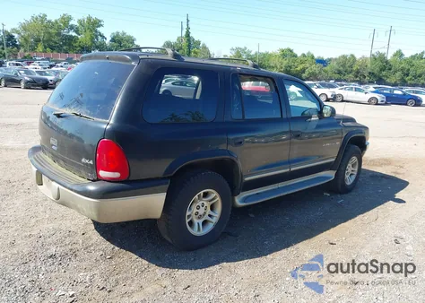 2001 Dodge Durango из США, поврежденный, VIN 1B4HS28N21F522908